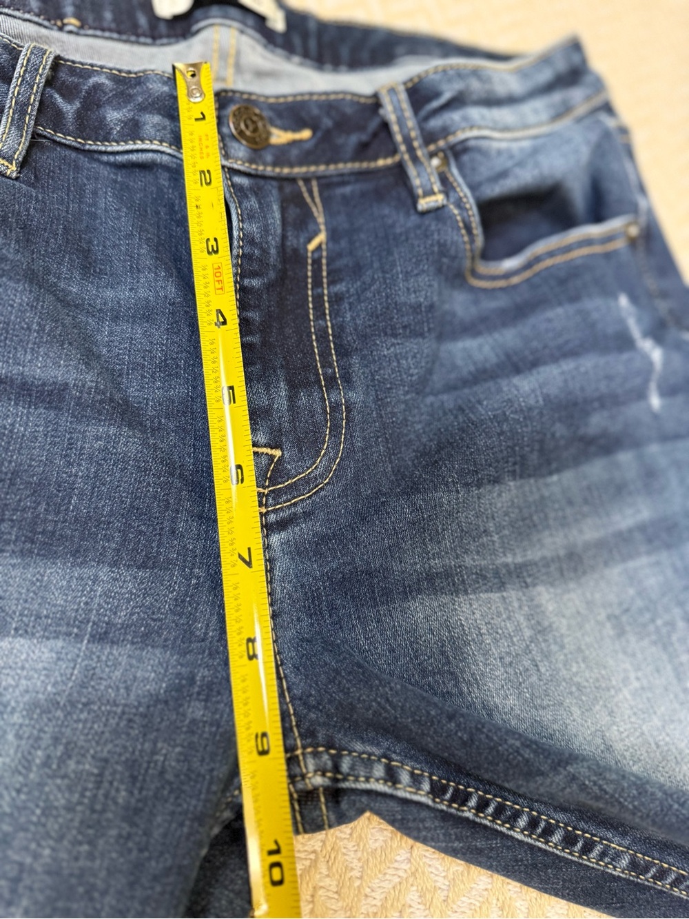 Vigoss Thompson Tomboy Distressed Skinny Jeans 30 P11572A - Picture 11 of 13